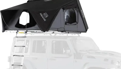 iKamper Dachzelt Skycamp 3.0 - Luxuriöses Hartschalenzelt für 4 Personen - Zelt für Auto mit 4 Fenstern, Moskitonetz und strapazierfähigem, wasserdichtem Material. Ideal für komfortables Camping und Abenteuerreisen.