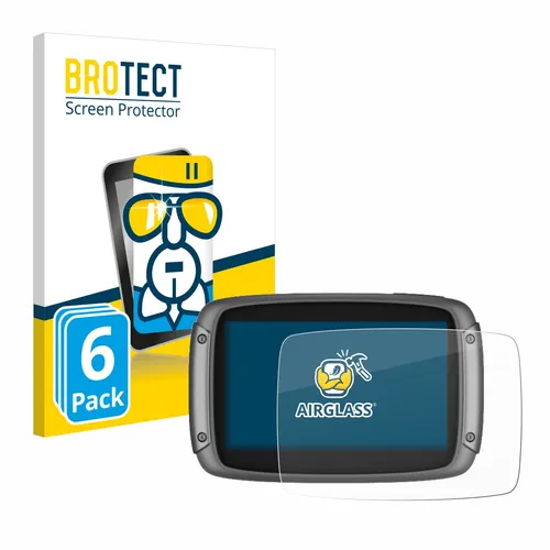 6x BROTECT Panzerfolie Schutzglas für TomTom Rider 500 / 550 9H Zubehör