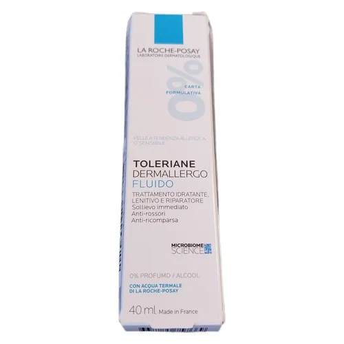 Toleriane Dermallergo Fluid von La Roche-Posay 40ml - Sonstige - Beruhigendes Fluid für empfindliche Haut, spendet intensive Feuchtigkeit und schützt vor Reizungen.
