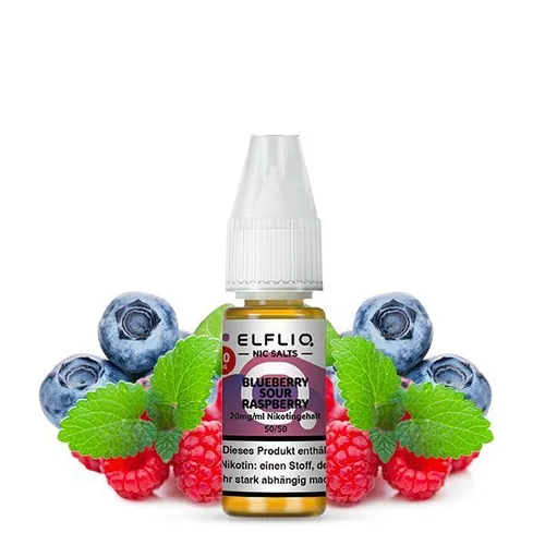 Liquid Blueberry Sour Raspberry 20mg - Elfliq by Elfbar