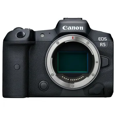 Canon EOS R5 MILC Body - 45 MP Vollformatkamera, 8K-Video und fortschrittliche Bildstabilisierung für kreative Profis und Tierfotografen