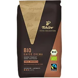 Vista Kaffeebohnen Extenso Café Crème 1 kg - Kaffee aus 100% biologisch angebautem peruanischem Arabica, Fair Trade zertifiziert, für vollmundigen Genuss. Ideal für Kaffeeliebhaber!