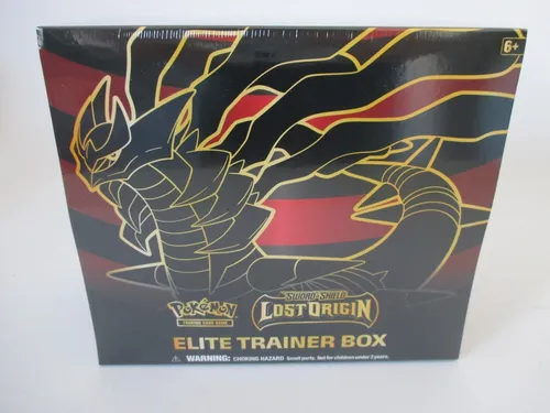 Pokémon 182-85071 Schwert Schild Lost Origin Elite Trainer Box - 8 Boosterpacks und exklusives Premium-Zubehör, ideal für Sammler und Spieler