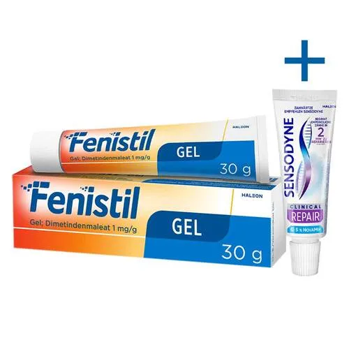 Fenistil Gel 30 g - Arzneimittel zur schnellen Linderung von Juckreiz bei Insektenstichen, wirkt beruhigend und kühlend auf der Haut.