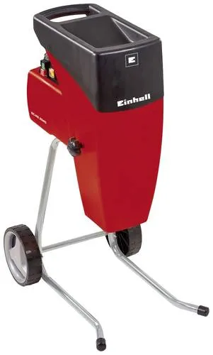 Einhell Elektro-Leisehäcksler GC-RS 2540 - Robuster Häcksler mit Schneidwalze und großer Trichteröffnung, ideal für leises Arbeiten im Garten