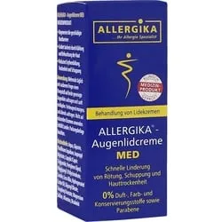 ALLERGIKA Augenlidcreme MED 15 ml - Rezeptfreies Medikament, lindert Augenlidreizungen und sorgt für eine sanfte Pflege