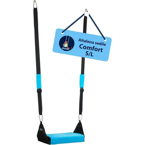 Schaukelsitz Comfort, large - Outdoor-Spielzeug mit gepolsterter Stoffschaukel aus wasserabweisendem Oxford-Gewebe für mehr Bequemlichkeit und Sicherheit. Wechselbarer Sitzbezug aus hochwertigem Olefin-Textilgewebe.