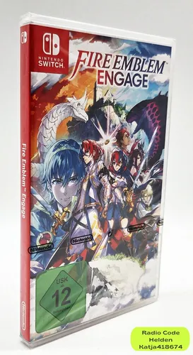Fire Emblem Engage - Nintendo Switch, taktisches RPG mit einzigartigen Emblemen und strategischen Kämpfen für epische Abenteuer