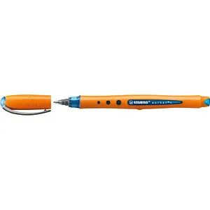 STABILO worker®+ Tintenroller orange 0,5 mm, Schreibfarbe: blau, 1 St.