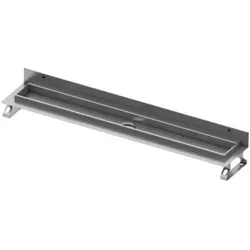 TECEdrainline Duschrinne 600701 - 700mm mit Wandaufkantung - Sanitärinstallation mit innovativem Seal System Dichtband für einen sicheren Anschluss an die Verbundabdichtung. Ideal für eine effiziente Wasserableitung und Selbstreinigungseffekt.