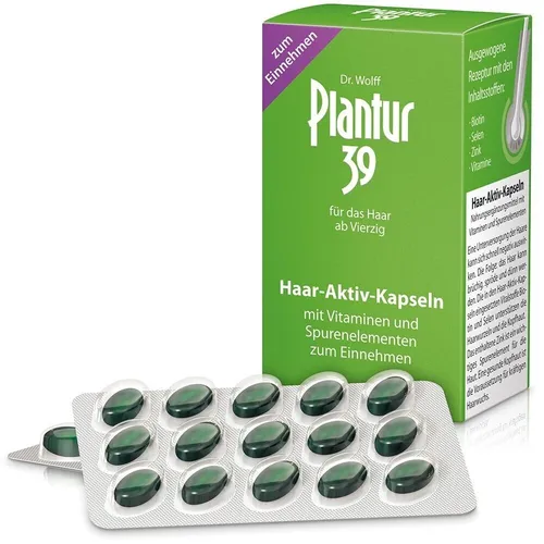 Plantur 39 Haar Aktiv Kapseln Coffein 60 Stk Koffein gegen Haarausfall