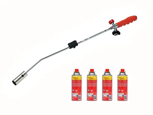 ROTHENBERGER Industrial Unkrautbrenner RS 220 inkl. 4x RoButan 220gr. - 15000041