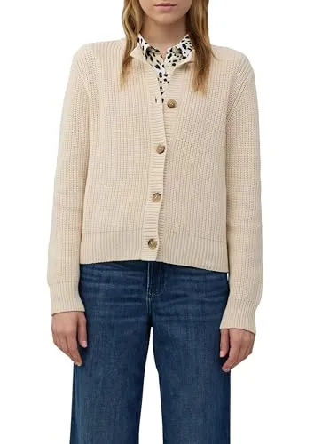 s.Oliver Damen Strickjacke 0805 - Strickjacke für Damen mit Rundhalsausschnitt und Knopfleiste, ideal für lässige Outfits und bequem im Regular Fit.