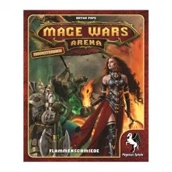 Pegasus Spiele 51877G - Mage Wars Arena Flammenschmiede, epische Gefechte mit neuen Magiern und einzigartigen Fähigkeiten, ideal für Strategiespiel-Fans