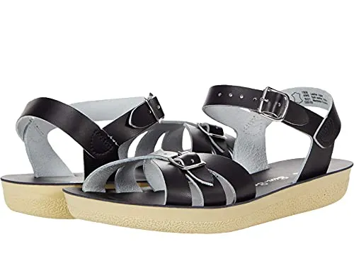 Salt-Water Sandals BOARDWALK 1906 - schwarze Sandalen für Abenteuer - Wanderschuhe, strapazierfähige und wasserfeste Sandalen, perfekt für Strand und Freizeit