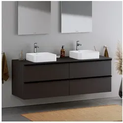 Duravit Waschbecken DuraMaui, 40x40x10,5 cm, aus Mineralguss – Farbe wählbar weiß