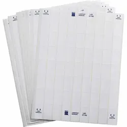 Brady, LAT-37-799-1, Nylongewebe, Weiß, 20.32 x 36.50 mm, permanent, US-Letter, 9-bahnig (1.026 E.)