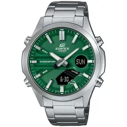 CASIO Edifice EFV-C120D-3AEF Chronograph - Herren Armbanduhr mit analog-digitaler Anzeige, robust und wasserdicht bis 100 m, ideal für Sport und Alltag.