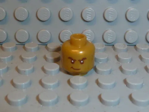LEGO® Ninjago 1x Figur Zubehör Kopf golden Ninja 3626cpb0877 Head 70505 NEU K455