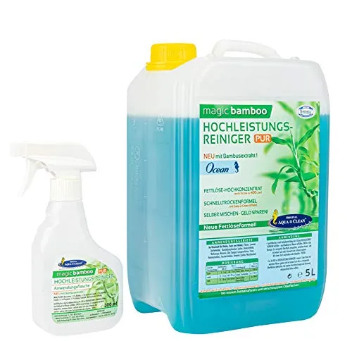 AQUA CLEAN Magic Bamboo Hochleistungsreiniger 5l Hochkonzentrat (Ocean)