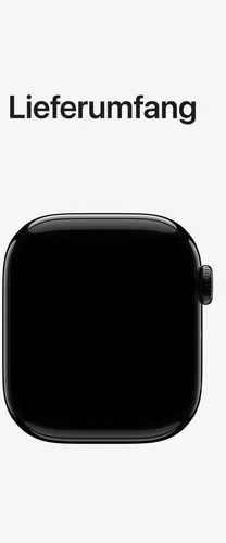 Apple Watch Series 10 GPS + Cellular - 42 mm Diamantschwarz, dünn, leicht und mit 30% größerem Display für Fitness, Gesundheit und Sicherheit