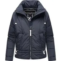 Navahoo Damen Steppjacke Oversized mit Fledermausärmeln - Funktionsjacke für den Übergang, wasser- und windabweisend mit modernen Fledermausärmeln und warmem Kragen – ideal für stilvolle Casual-Outfits.