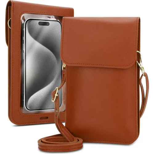 Cadorabo Handytasche für Huawei ASCEND Y635 Damen Umhängetasche (Huawei Y635) (DE-196086)