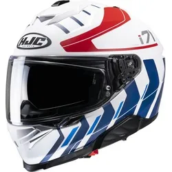 HJC i71 Simo Helm, weiss-rot-blau, Größe XS 54 55 für Männer