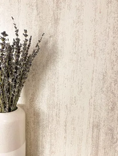 NEWROOM Tapete Beige Vliestapete Unifarbe - Glitzer Tapete Modern Rose Creme Struktur Metallic Glanztapete Uni Universal Einfarbig inkl. Tapezier-Ratgeber