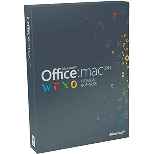 Office für Mac 2011 Home & Business (Multipack, Deutsch) - Doppelte Lizenzen für effizientes Arbeiten im Büro, ideal für Mac-Nutzer. Perfekt für alle, die professionelle Büroanwendungen benötigen.