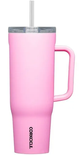 Corkcicle Cruiser Cup Trinkflasche 1200 ml - Elegante Trinkflasche in Shiny Turquoise, ideal für unterwegs. Mit 1200 ml Fassungsvermögen und hochwertigem Material für stilvollen Genuss.