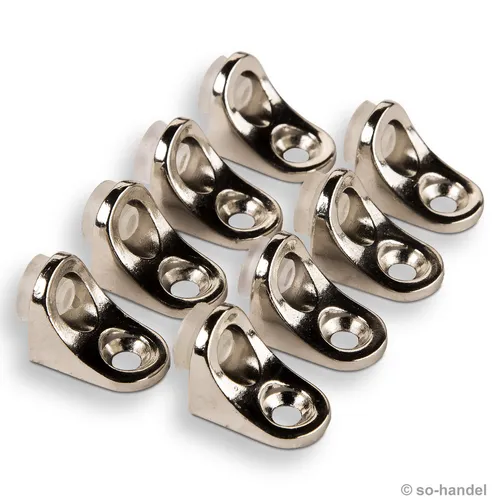 Bodenträger CGP Glasbodenträger Fachbodenhalter Glashalter Möbelbodenhalter 8 x