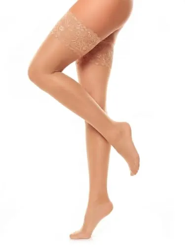 GLAMORY Halterlose Feinstrümpfe 50115 56-58 - Strumpfhalter, perfekt für eine bequeme Passform in Größe 56-58, aus hochwertiger Polyamid-Mischung für optimalen Tragekomfort und Eleganz.