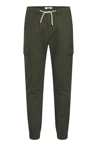 Blend BHSellini Herren Cargohose Lange Hose mit Stretch, Größe:36/34, Farbe:Dusty Green (70595)
