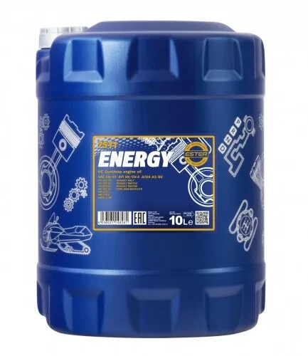 MN Energy 5W-30 10 L - Hochwertiges Motoröl für moderne Benzin- und Dieselmotoren, bietet hervorragenden Schutz und Effizienz bei kaltem Start und wechselnden Temperaturen. Ideal für europäische Fahrzeuge.