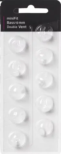 EWANTO miniFit 10er Blister Schirmchen für Oticon - Praktische 10er-Packung Hörgeräte-Schirmchen für Oticon, ideal für den täglichen Gebrauch und maximale Anpassung.