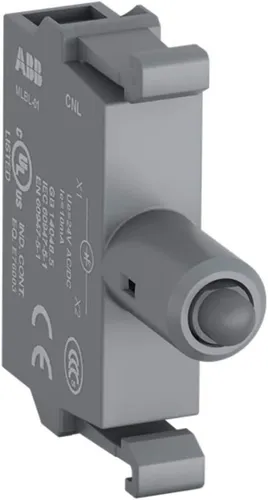 ABB-Entrelec LED-Block 1SFA611621R1012 - Beleuchtet, Frontmontage, 24 V AC / DC
