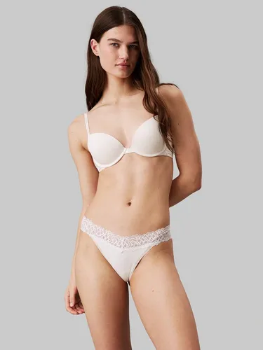 Calvin Klein Underwear Push-up-BH PUSH UP PLUNGE mit Logo-Print auf den Trägern