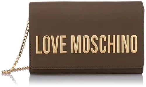 Love Moschino Bold Love Umhängetasche 22 cm braun TAS057614 - Entdecken Sie die Love Moschino Bold Love Umhängetasche! Stilvolles Design trifft auf praktische Innenfächer und einen sicheren Magnetverschluss. Hergestellt aus strapazierfähigem Polyurethan, ideal für den täglichen Gebrauch und modische Akzente.