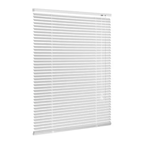 Ventanara® Jalousie Aluminium Weiß 80 x 160 cm - Jalousien für individuellen Sichtschutz, einfache Montage ohne Bohren, ideal für jeden Raum, inklusive robustem Aluminium und stufenloser Lichteinstellung.