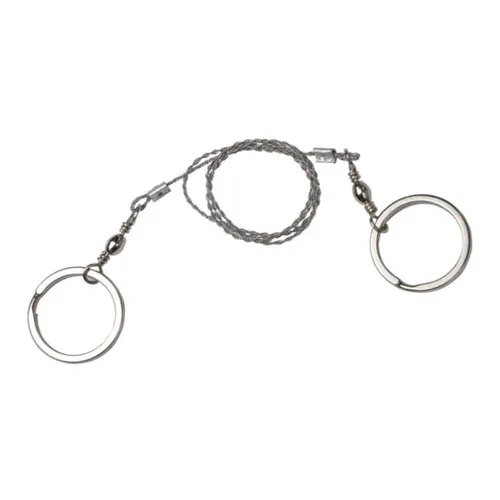 AceCamp Taschen Drahtsäge mit Griffringen - Praktische Drahtsäge mit Griffringen für einfache Handhabung, ideal für Outdoor-Aktivitäten und Camping. Kompakt und leicht für Ihren Rucksack.