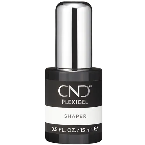 CND PlexiGel SHAPER 15 ml - Make Up - Kristallklares Gel für Nagelverstärkung und Reparaturen, bietet Festigkeit und natürlichen Look für über 3 Wochen.