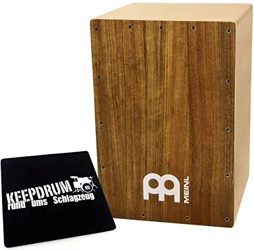 Meinl Percussion Cajon MYO-CAJ-OV Bausatz Ovangkol - Percussion Cajon Bausatz zum Selberbauen, inklusive einfacher Anleitung und bereits ausgeschnittenem Bass-Soundloch für ein individuelles Finish und einzigartigen Klang.