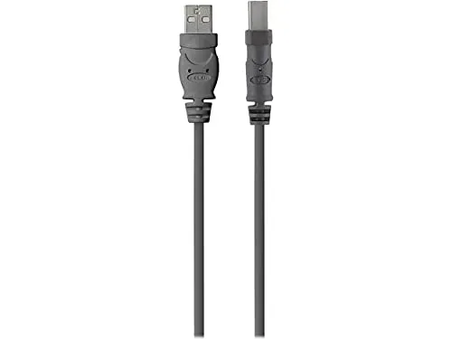 Belkin – Kabel USB-A auf USB-B, DSTP grau 1,8 mètre