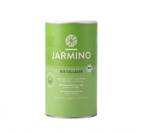JARMINO Bio Kollagen Pulver | Weiderind & Grass-fed | 300g - Hochwertiges Kollagen Pulver aus Weidehaltung, ideal für die tägliche Unterstützung Ihrer Ernährung. 30 Portionen mit neutralem Geschmack, perfekt für Smoothies oder Suppen.