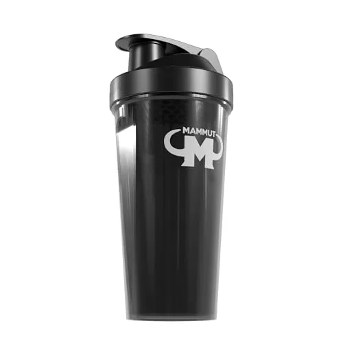 Mammut Nutrition Eiweiß Shaker – 700ml – BPA-frei – mit Schraubverschluss & Siebeinsatz – Ideal für Protein- & Diätshakes – Praktischer Shaker für Zuhause und unterwegs