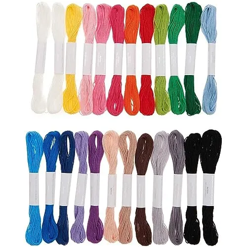 Rico Design Stickgarnset Multicolour, 24-teilig Classic Classic
