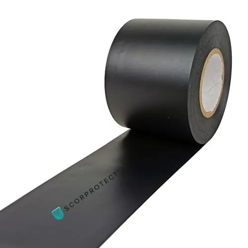 Scorprotect ® PVC Klebeband schwarz 50 mm x 25 m