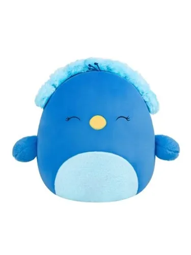 Squishmallows Pfau Priscilla - Plüschfigur ca. 40 cm - Kuscheltiere mit einzigartigem Design, ideal zum Kuscheln und Sammeln für Kinder und Erwachsene.