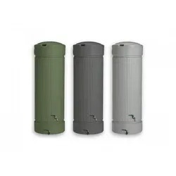 Speidel Regensäule 1.000 Liter, Anthrazit - Bewässerungssystem für Garten und Pflanzen, speichert Regenwasser und schont die Umwelt.